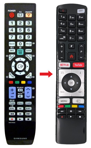 Telecomando ricambio per - telecomando,