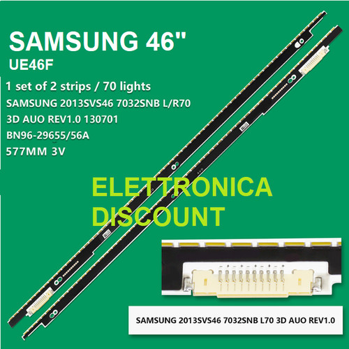 Kit barre strip led - 70,