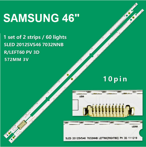 Kit barre strip led tv - led,
